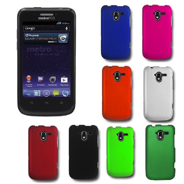 Metro Pcs Zte Avid 4g N9120 Matte Rubberized Hard Cell Phone Case Snap On Cover Ebay 